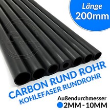 Schwarz Kohlefaser Rundrohr Carbon Rund Rohr ...