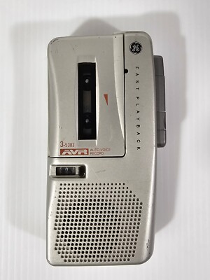 GE 3-5383A Micro Cassette  Recorder FOR PARTS OR REPAIR ONLY 