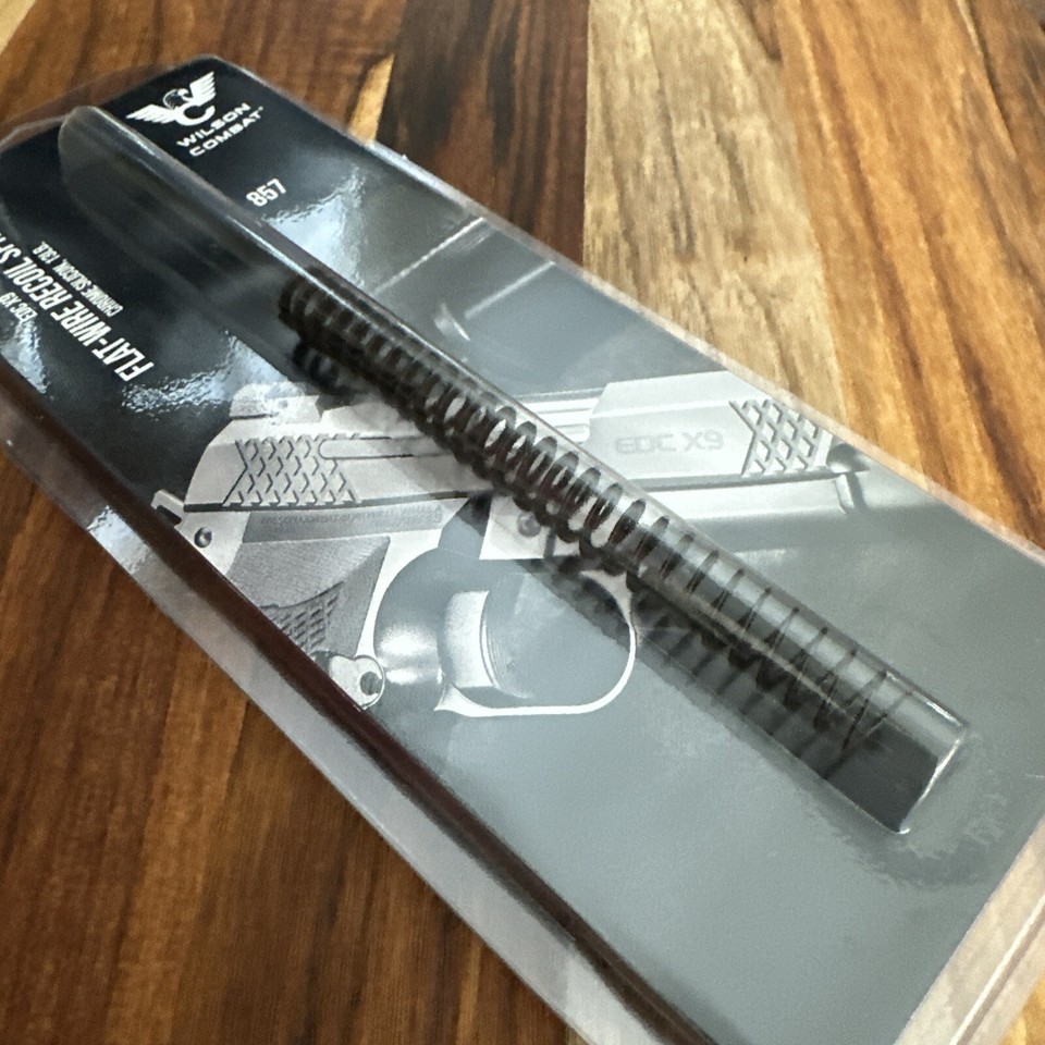 Wilson Combat EDC X9 FlatWire Recoil Spring, Chrome Silicon, 13 Lb