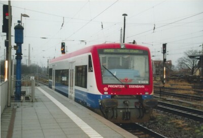 Foto PEG Adtranz RegioShuttle RS1 Bf Oranienburg 2007 10x15cm V2152g