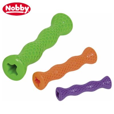 Nobby TPR Stick WAVE - Hundespiel Apportierspiel Wurfspiel Kauspielzeug schwimmt