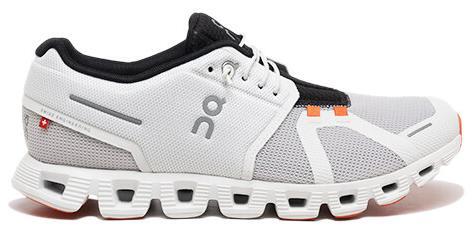 On Cloud 5 Push Running Shoe White Mens Size 10 Black, White 