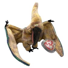 Ty Beanie Baby SWOOP Pterodactyl Dinosaur 6" NEW MWMTs Plush Stuffed Animal Toy