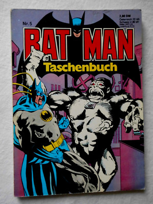 Comic Tb  ''BATMAN''   Taschenbuch  Nr. 5   von 1979  Ehapa Verlag mit Sammelecke