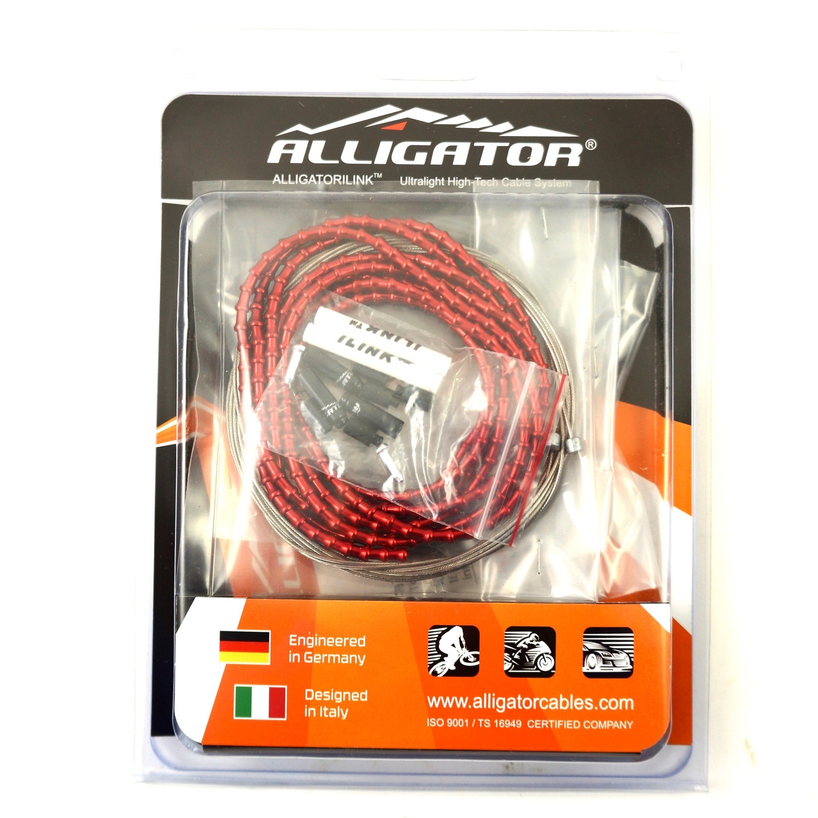 7 Color Mini Alligator I-Link 4MM Bike Shift Cable Housing Set Fit Shimano Sram