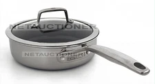 ZWILLING Energy Plus 3-Ply Stainless Steel Ceramic Nonstick 3 Qt Sauté Pan & Lid