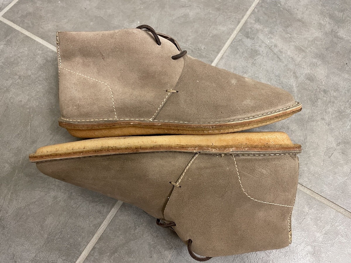 YSL slp desert boots new size 39 US 6 SAINT LAURENT Diane logo-embellished suede knee boots | NET  main image 3