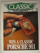 Classic & Sportscar April 1988 Lotus Elite Minor Renault 4CV Ghia Alfa Romeo 8C
