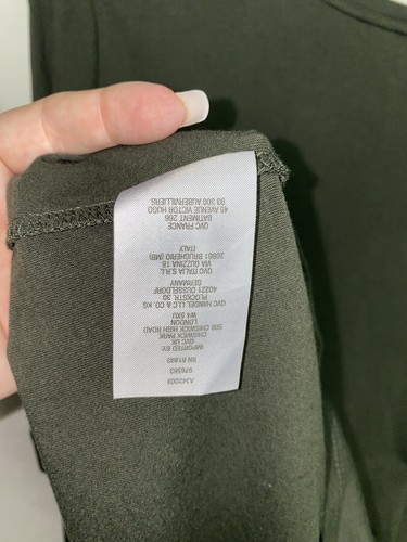 LOGO Principles by Lori Goldstein Cotton Modal Long Sleeve Top XL Green B7*B - Picture 5 of 5