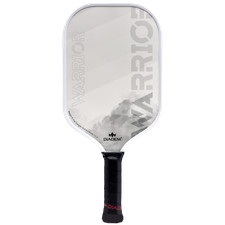 Diadem Warrior Pickleball Paddle Classic White Spin, Control  power USAPA