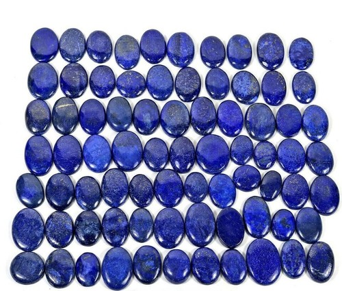 10000 Ct/ 2 Kg Blue Lapis Lazuli Natural Cabochon Mixed Shape Lot Loose Gemstone - Picture 2 of 6