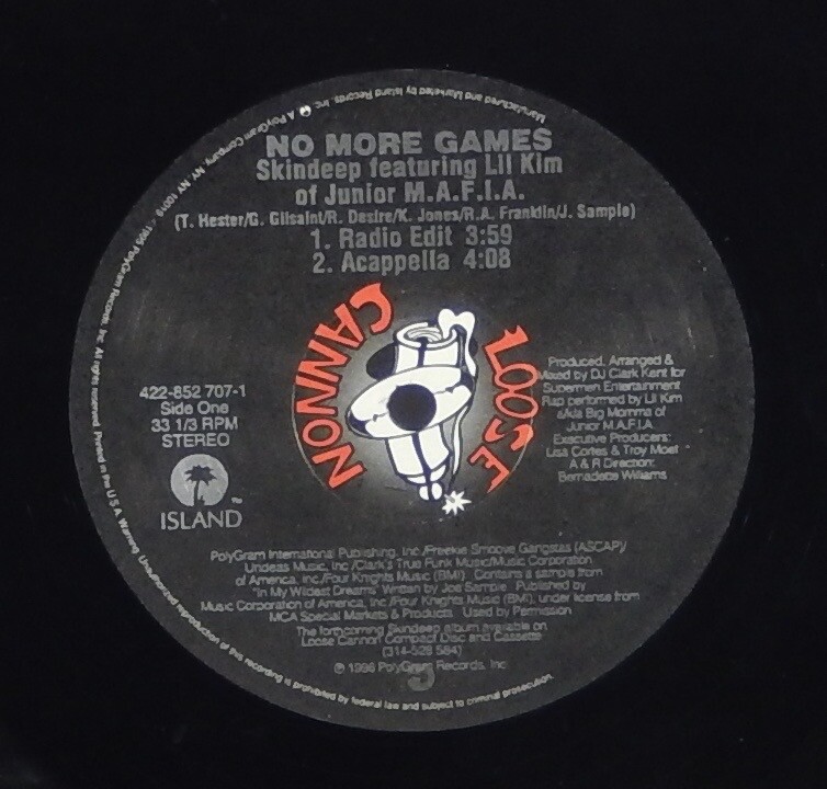 Skin Deep / No More Games【12&quot;US】 SKINDEEP No More Games 12” EP | eBay