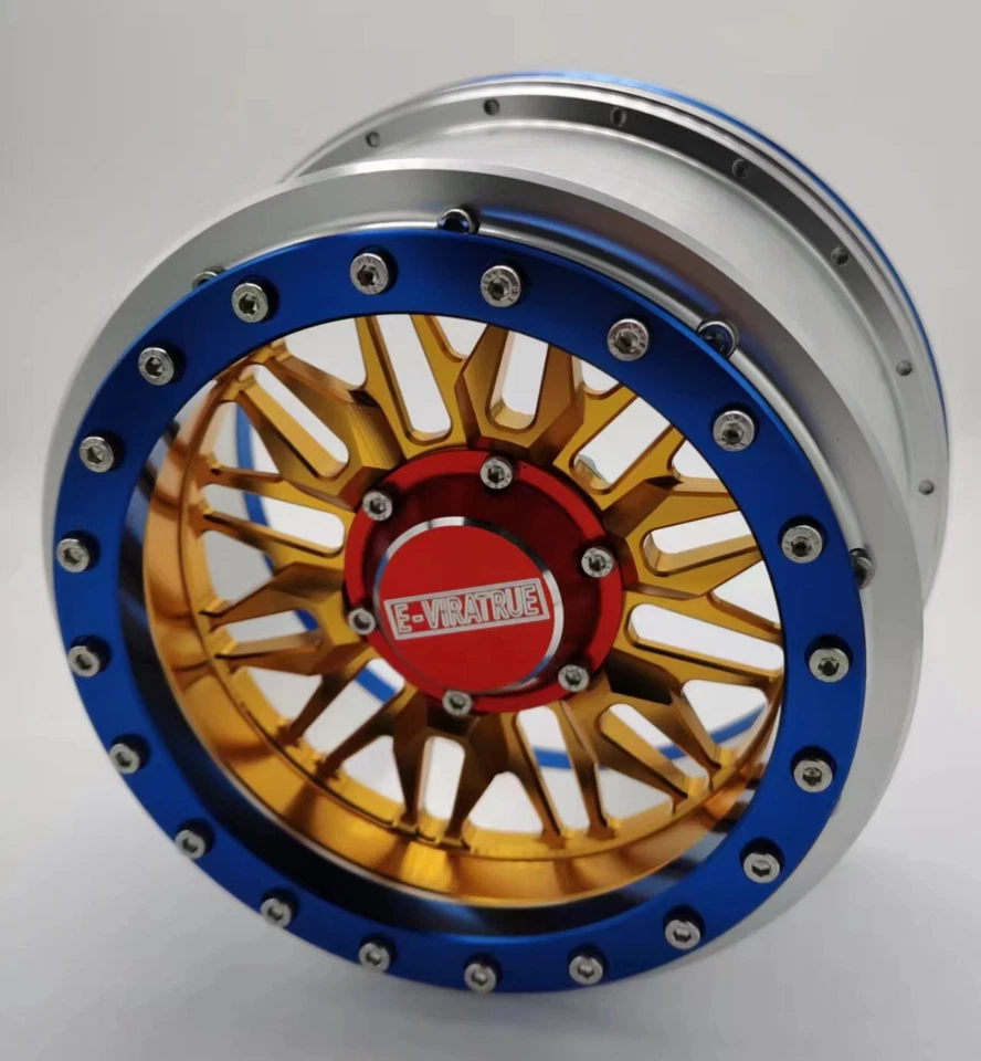 E-VIRATRUE Alu Wheel Fits Losi DBXL&TRAXXAS XRT/XMAXX&Kraton/Outcast 8S 1/5 1pcs - Image 3 of 4