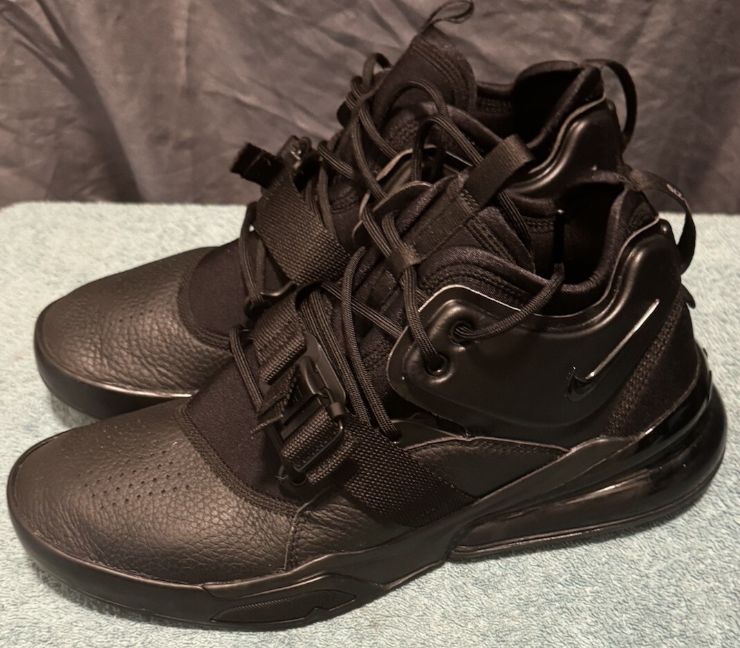 nike air force 270 full black