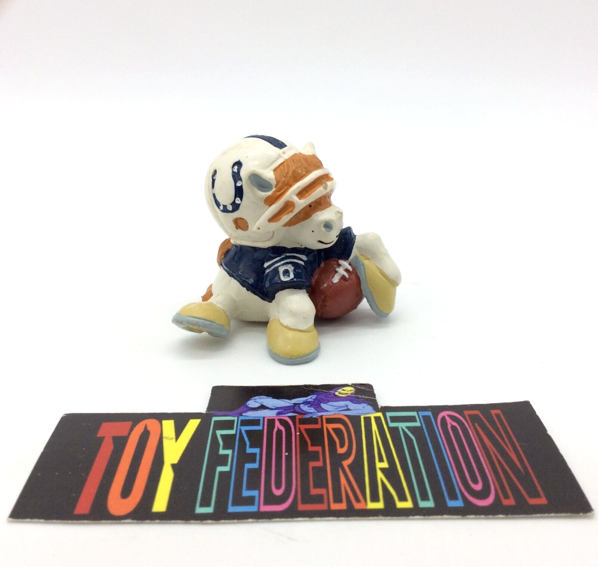 Vintage 1983 NFL Huddles BALTIMORE COLTS Figure Mascot 2