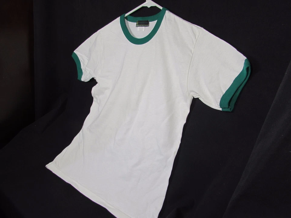 Camisa John Deere con licencia para niños jóvenes niños MEDIANA 100 % ALGODÓN ADORNO BLANCO Y VERDE Foto 2 de 4