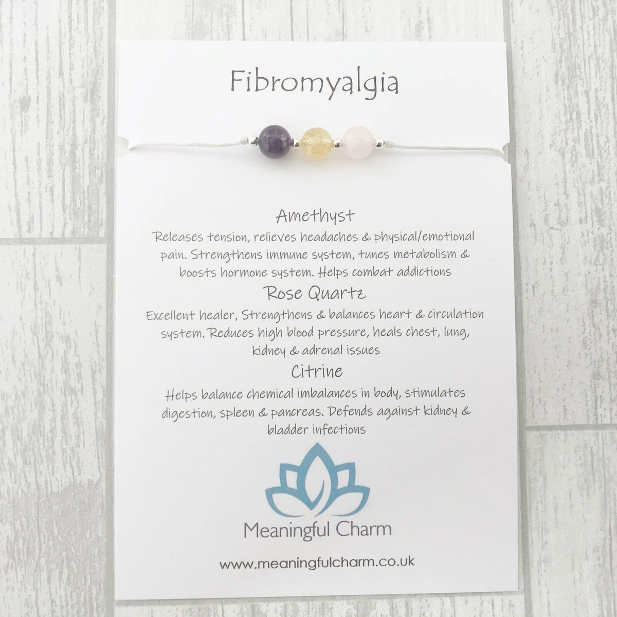 Fibromyalgia bracelet sale