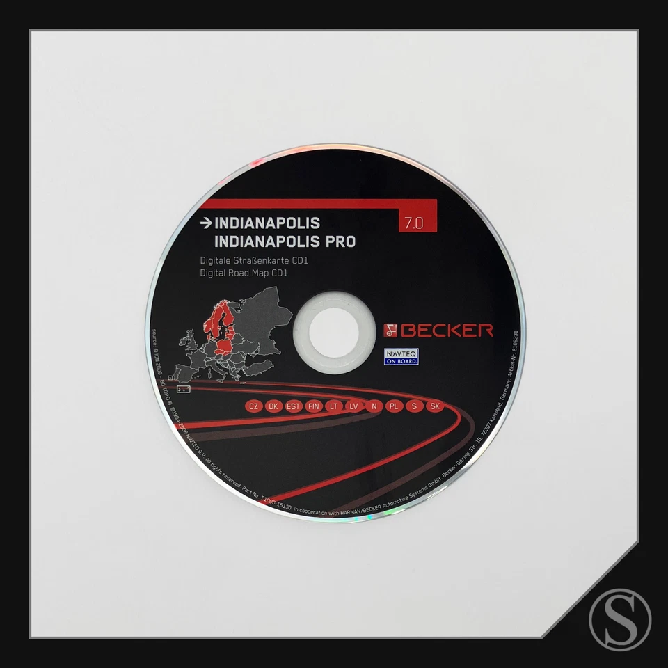 Becker Digitale Straßenkarte Europa 7.0 T1000-16135 Navigationssoftware - Bild 2 von 4