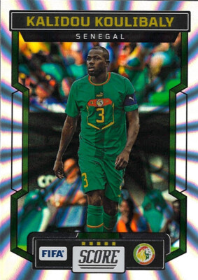 Panini SCORE FIFA 2023-24 Kalidou Koulibaly (Senegal) Parallel Silber Laser