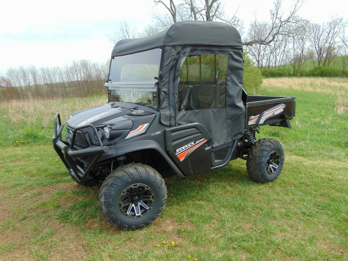 Kubota RTV XG850 (Sidekick) Full Cab Enclosure for Hard Windshield