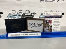 JOHN STOCKTON SIGNED AUTOGRAPHED 2013 BASKETBALL CUT SIGNATURE BOOK-JSA COA JAZZ