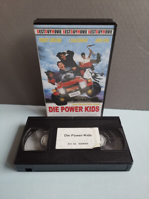 VHS Die Power Kids    Klassiker RAR OOP Super SELTEN