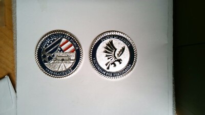 CHALLENGE COIN UNITED STATES AIR FORCE 93 IS BLACKBIRD FORTIS IN ARDUIS VICTORIA