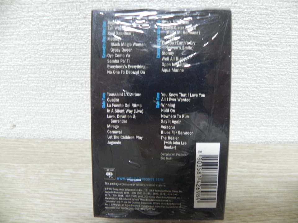 Santana - The Essential 2002 KOREA Double Cassette Tape / SEALED NEW - Image 3 of 4