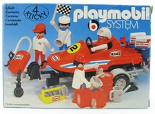 PLAYMOBIL 3538 V1 Racing Rennboot mit Anh&auml;nger in OVP Klicky Box Schiff Boot