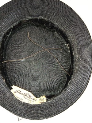 Vintage Frank Olive New York Ladies Elegant Navy Blue  display picture 3