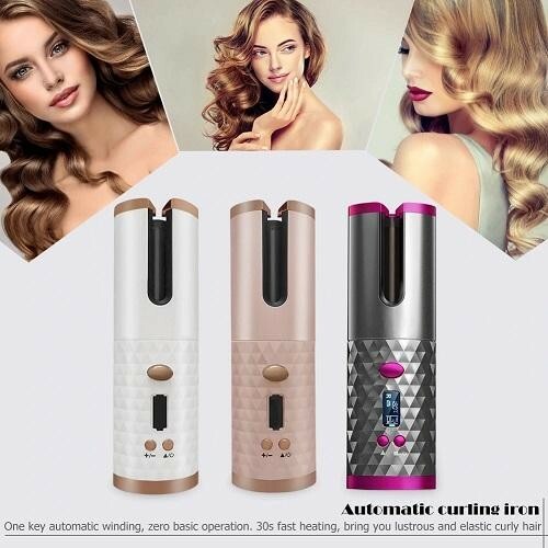 Hair curl pro fer à boucler automatique pour des boucles parfaites en 8 secondes
