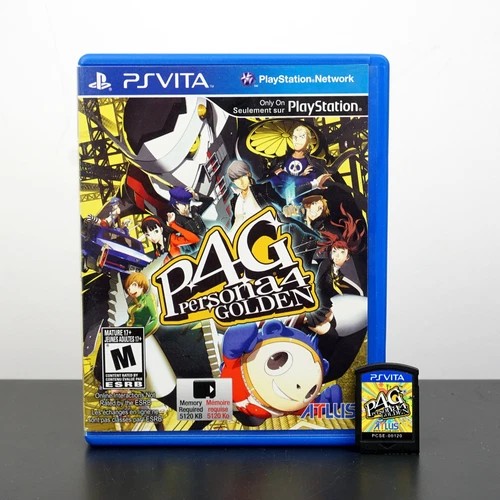 Persona 4 Golden (PlayStation PS Vita , 2012) Complete! Tested!