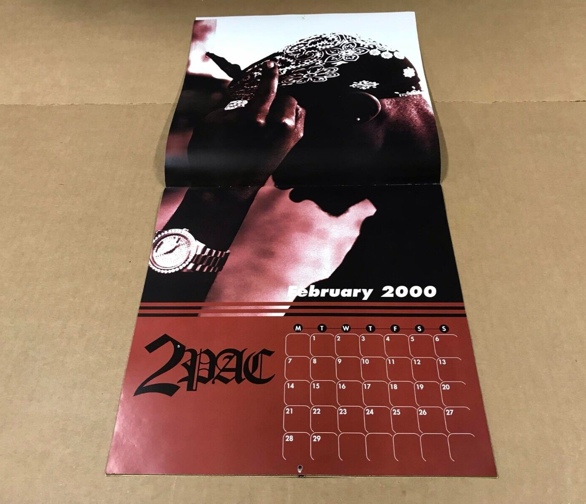 2000 2Pac Shakur 12-Month Calendar | eBay
