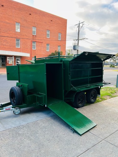 8x5 Lawn Mower Trailer/ 2.8 Ton ATM/ Hydraulic Tipper - Picture 16 of 17