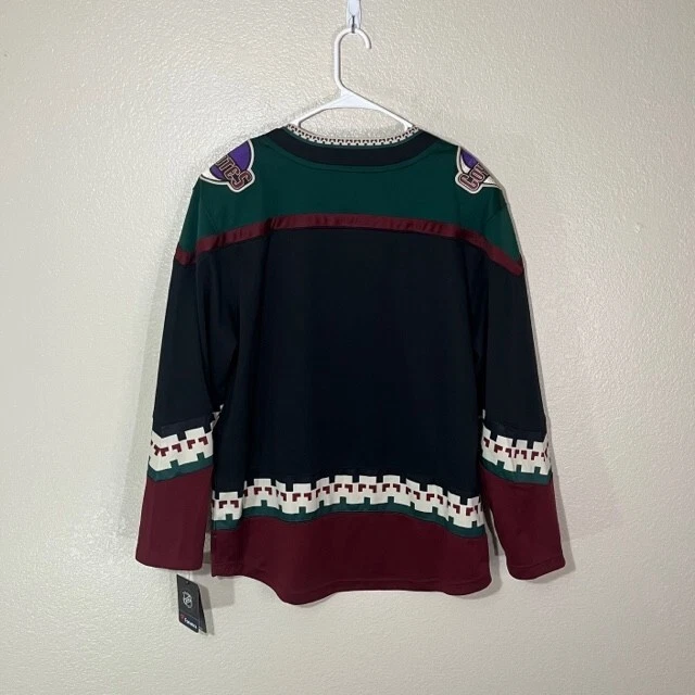 Camiseta de hockey Arizona Coyotes Fanatics Breakaway NHL Kachina Logo Mujer M NUEVA Foto 3 de 4