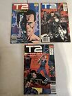 Terminator 2 Judgment Day T2 1-3 Complete Set 1, 2, 3 Marvel Comics 1991 🔥 🔑