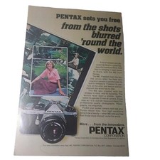 Pentax ME Cameras 1977 Print Advertisement OR PICK ANY 3 ADS FOR 24 6.5x10"