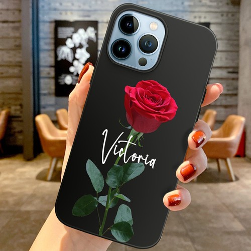 Pretty Flower Case For iPhone 16 Pro Max 15 14 13 12 11 Personalised Phone Cover - Picture 12 of 48