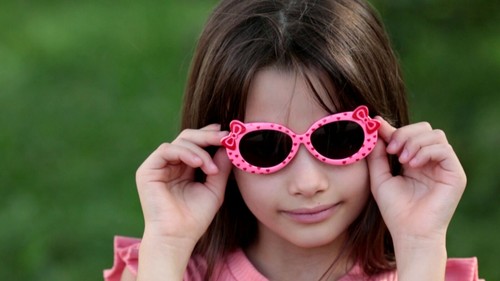 New Pink Kids Girls Childrens Sunglasses Cute Bow Style Glasses Shades UV400 UK - Picture 8 of 12
