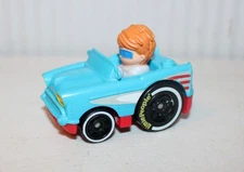 Replacement Part for Fisher-Price Little People Sit 'n Stand Raceway - Blue Car