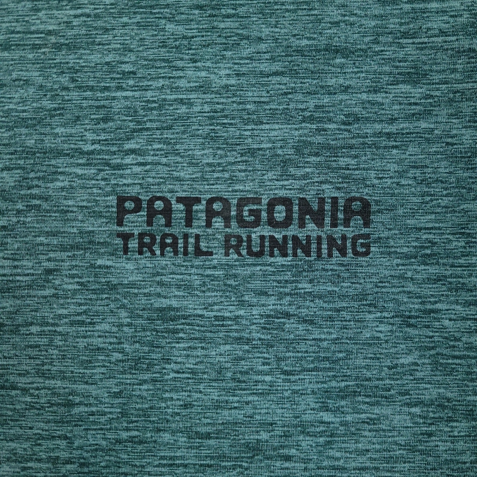 Patagonia Womens Capilene Cool Daily Trail Running Graphic T Shirt Sz Small Blue thumbnail 4