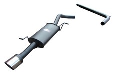 Ibiza FR 6J 1.6TDi Sportex BIG BORE RACE Exhaust Sys - Single Jap 4" Tip '09-'15