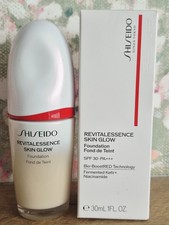 Shiseido Revitalessence Skin Glow Foundation SPF30 Bio-Boost 130 Opal New
