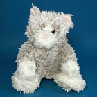 Aurora Plush Stuffed Animal Raggamuffin Kitty Kitten Cat Beige Pink Nose