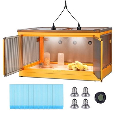 Chicken Brooder Box for Chicks Starter Kit, Large Chicken Brooder Heater Warm...