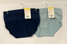 Warners hipster seamless stretch panties 2 pair size 6/M