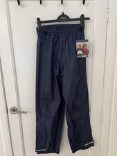 Spotty Otter Boys girls 3L Waterproof Trousers Age 13+ Unlined