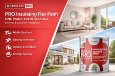 Thermilate PRO Insulating FLEX Paint Interior & Exterior Anti Mould Waterproof