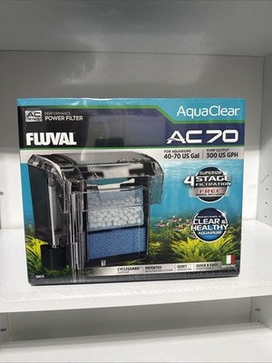 AC70 Power Filter 40-70 US Gal / 152-265 L - Fluval USA