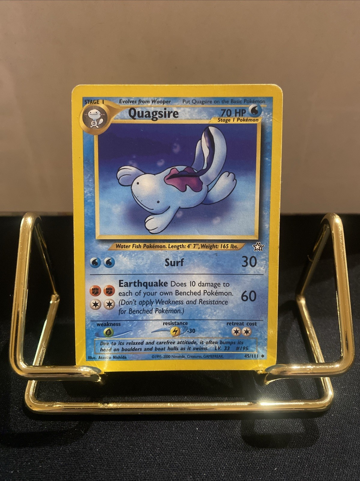 Quagsire 45/111 Neo Genesis Regular